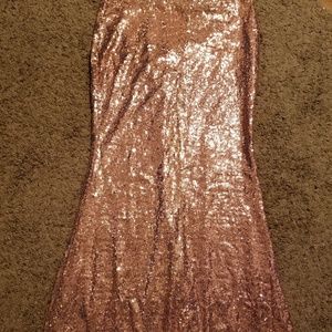 Sequin Long Maxi Skirt